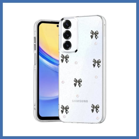 Evçem Samsung Galaxy A54 5G Uyumlu Fiyonk Desenli Kapak - Desen 8 EVCEM
