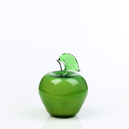 Murano Dekoratif Cam Yeşil 13,5cm