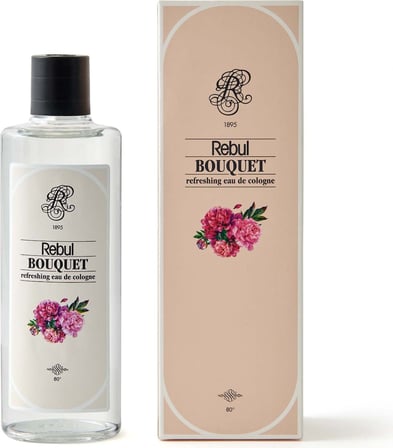 Bouquet 250 ml Cam Şişe Kolonya, Ferahlatıcı Koku ile Temizlik ve Tazelik Sunar
