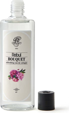 Bouquet 250 ml Cam Şişe Kolonya, Ferahlatıcı Koku ile Temizlik ve Tazelik Sunar