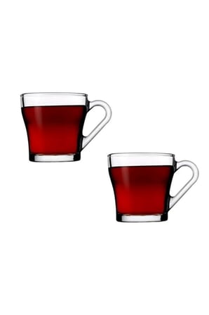 2'li Kulplu Çay Fincanı 55233