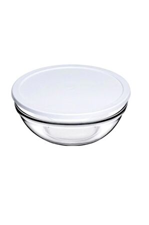 53563 Chefs Saklama Kabı Beyaz Kapaklı 1100 Ml