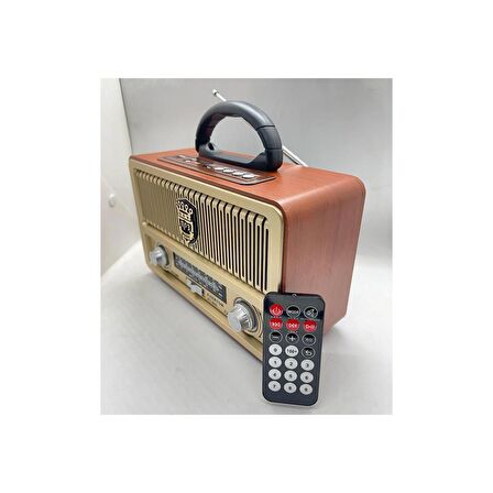 Everton RT-805 Bluetooth, Usb-Sd-Aux-Fm Radyo Nostalji Müzik Kutusu