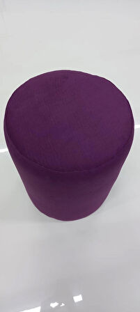 EVİMŞAH PUF & BENCH SİLİNDİR MOR