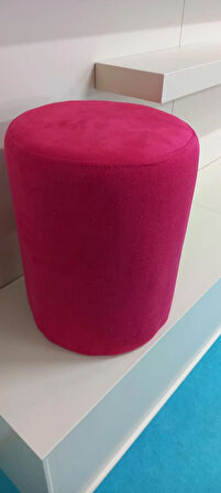 EVİMŞAH PUF & BENCH SİLİNDİR PEMBE