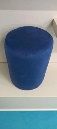 EVİMŞAH PUF & BENCH SİLİNDİR LACİVERT