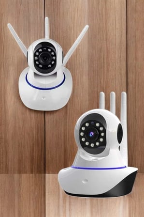 Ev Kamerası Wifi Kamerası Video Kayıt Çift Yönlü Hareket Sensörü Bebek