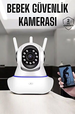 Gece Görüşlü 360° Panoramik Masa Üstü Kamera