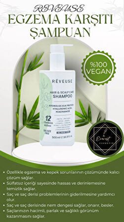 Collagen Keratin Shampoo Against Hair Loss & Revitalizing Tea Tree Extract Shower Gel Revitalizing