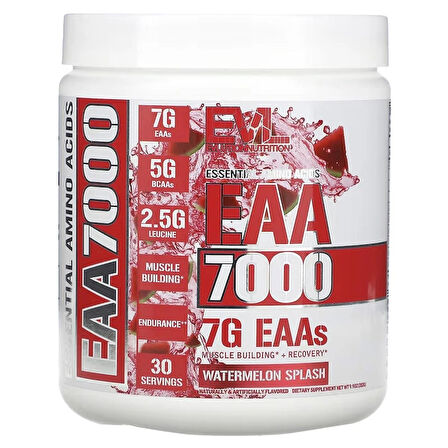 EVLution Nutrition EAA Pre & Post Workout Amino Acids 7000 282 Gram