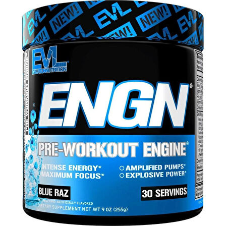 EVLution Nutrition ENGN PreWorkout 30 SERVİS - USA MENŞEİ