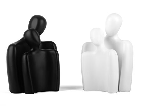 Soyut İnsan Biblo Dörtlü