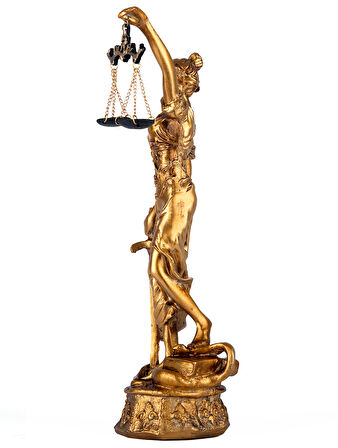 Adalet Kadın Biblo (46x19 cm)