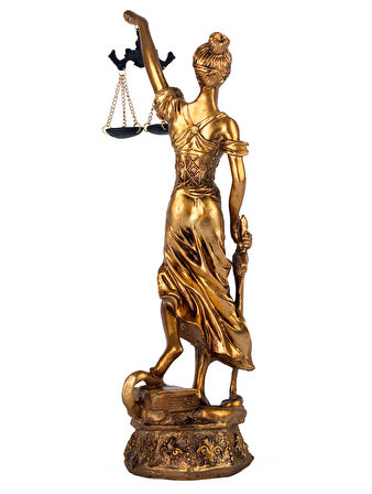 Adalet Kadın Biblo (46x19 cm)