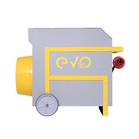 Evo35 PROs - 35 kw Kumandalı ve Dijital Endüstriyel Elektrikli Fanlı Isıtıcı