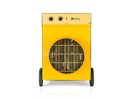 Evo35 PROs - 35 kw Kumandalı ve Dijital Endüstriyel Elektrikli Fanlı Isıtıcı 380V-50hz