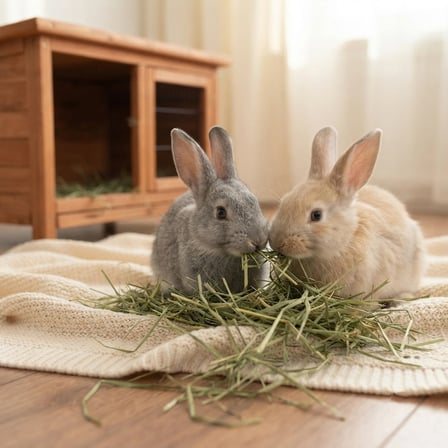 Everypet Doğal Kuru Yonca Otu - Tavşan, Hamster, Ginepig İçin Tozsuz Ve Yüksek Lifli 10 Adet