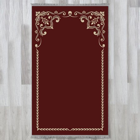 Evaşk Namazlık Dokuma Halı Kaymaz Muslumana Seccade