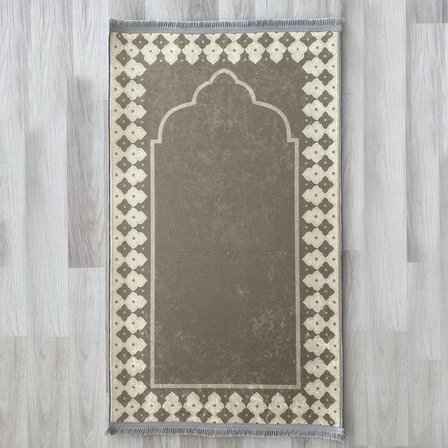 Evaşk Namazlık Dokuma Halı Kaymaz Muslumana Seccade