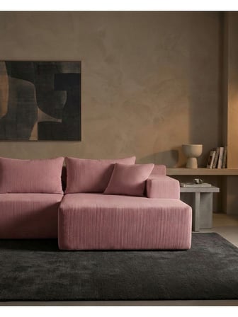 Tulip L Köşe Koltuğu 160x260 cm Pembe