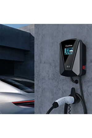 22 Kw 5 mt Kablolu Sabit Duvar Tipi Elektrikli Araç Şarj Cihazı