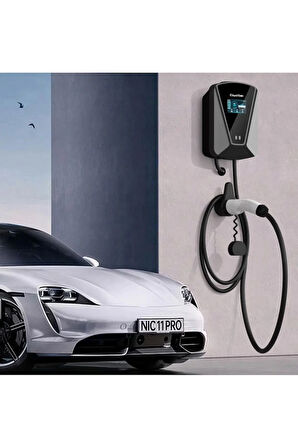 22 Kw 5 mt Kablolu Sabit Duvar Tipi Elektrikli Araç Şarj Cihazı