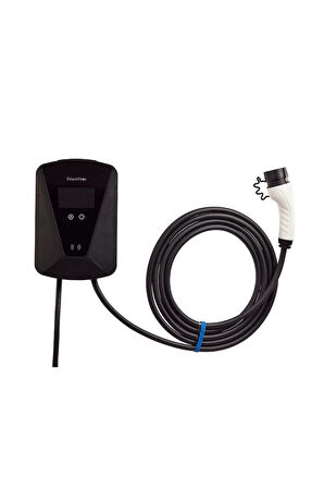 22 Kw 5 mt Kablolu Sabit Duvar Tipi Elektrikli Araç Şarj Cihazı