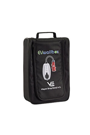 22KW V3 Türkçe Mobil Uygulama 5 Yıl Garanti, (Tekli Pano, 5 mt Tip2 Araç Şarj Kablosu, Çanta