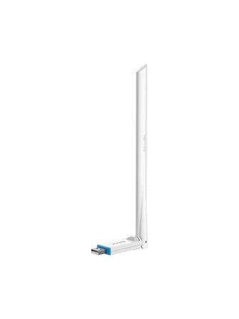 Tenda U2-USB AX300 Wi-Fi 6 USB Adaptör 300 Mbps 6 dBi Antenli Beyaz