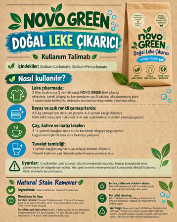 Oksijen Bazli Guclu Leke Cikarici 600 Gr – Beyaz Ve Acik Renkliler İ̇Cin Aktif Oksijenli Toz Camasir Suyu Etkili Ve Yeni Nesil Temizleme Gucu