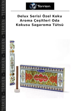 Delux Serisi Özel Koku Aroma Çeşitleri Oda Kokusu Sagaroma Tütsü