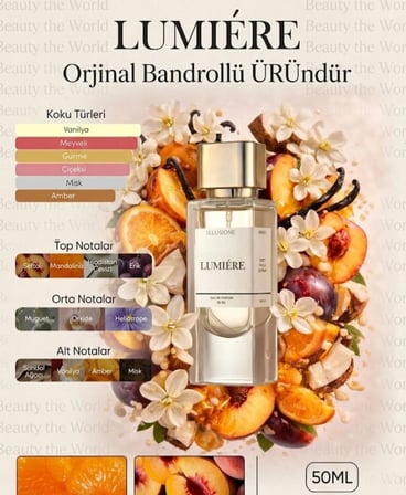 Orijinal Bandrollü Illusioné Lumiére Bayan EDP 50 ml - Özel Seri