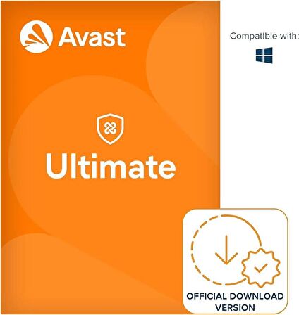 Avast Ultimate (Windows) - 1 PC 1 Yıl Dijital Kod