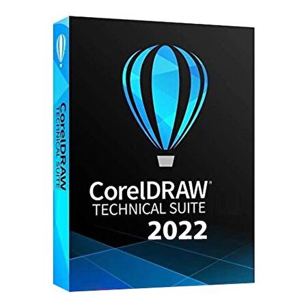 Corel CorelDRAW Technical Suite 2022 (Windows) - 2 PC Lifretime/ömür Boyu Dijital Kod