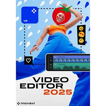 Movavi Video Editör 2025 (MAC) - 1 MAC ömür Boyu Abonelik Kodu