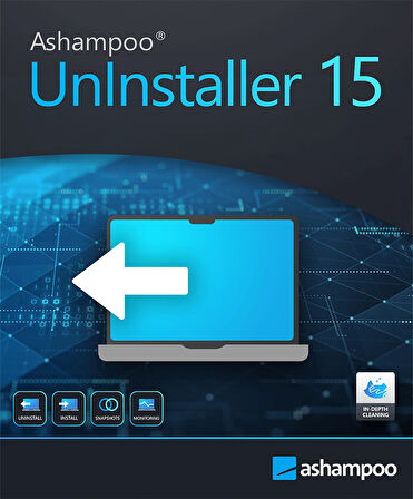 Ashampoo UnInstaller 15 - 1 PC Ömür Boyu Abonelik Kodu