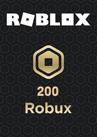 Roblox Hediye Kartı 200 Robux