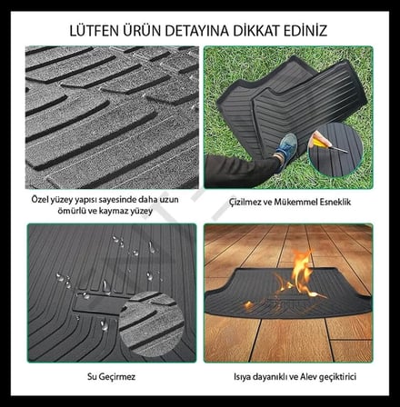 Mercedes C Seri W206 C200 All-Terrain 2022 ile uyumlu | Araca Özel | Tam Set