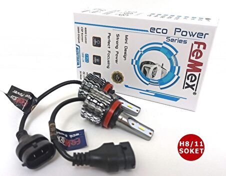 Toyota Corolla 2007-2012 Led Xenon Sis Far Aydınlatma Ampulu FEMEX EcoPower