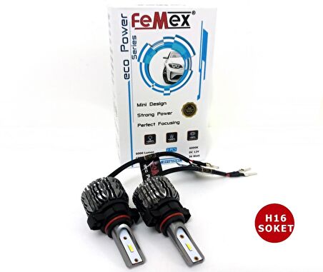 Peugeot 2008 Led Xenon Sis Far Ampulu FEMEX Eco Power H16 PSX24W