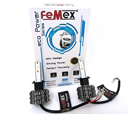 Ford Focus 1 Makyajsız Led Xenon Sis Far Ampulu FEMEX Eco Power H1