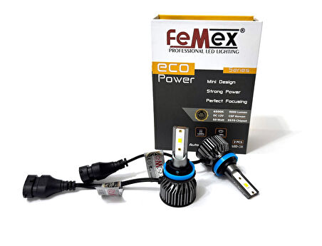 Opel Astra J Makyajlı Kasa için Led Xenon Sis Far Aydınlatma Ampulu Femex Eco Power H11