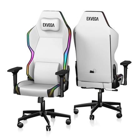 Exvega Lunar Active Rgb Arctic Oyuncu Koltuğu