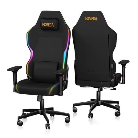 Exvega Lunar Active Rgb Gold Oyuncu Koltuğu