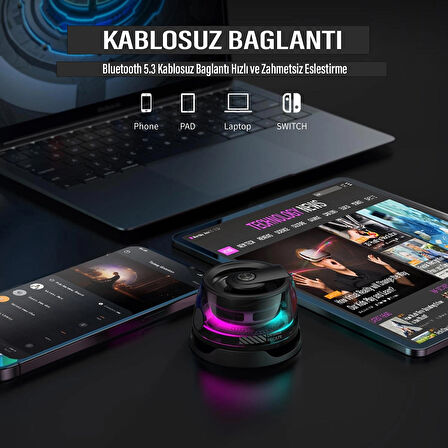 Bluetooth Hoparlör Yüksek Ses Mini Bass Manyetik Mıknatıslı Kablosuz Speaker Ses Bombası