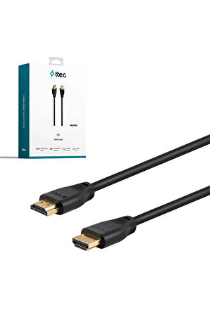 Hdmi Kablo Erkek Erkek Uçlu HDMI 4K HDR ARC Kablo 1.5metre 150cm