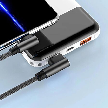 3 Metre Oyuncu Şarj Kablosu Type-C 3A 3m USB - TYPE C