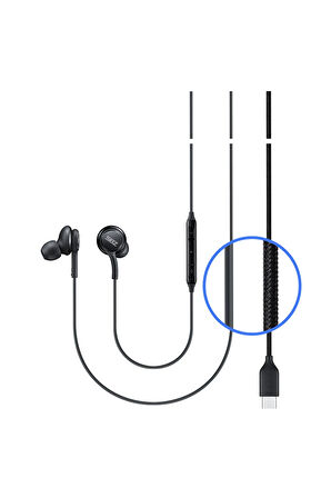 Samsung Fold - Z Fold2 - Z Fold3 - Z Fold4 - Z Fold5 - Z Fold6 Uyumlu Type-C Mikrofonlu Kulaklık