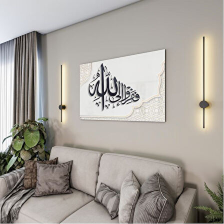 Dini Cam Tablo - Yatay Hat Sanatı - Dini Motif 03-010