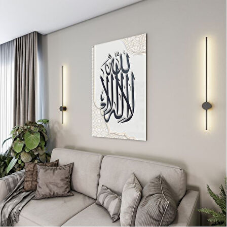 Dini Cam Tablo - Yatay Hat Sanatı - Dini Motif 04-022